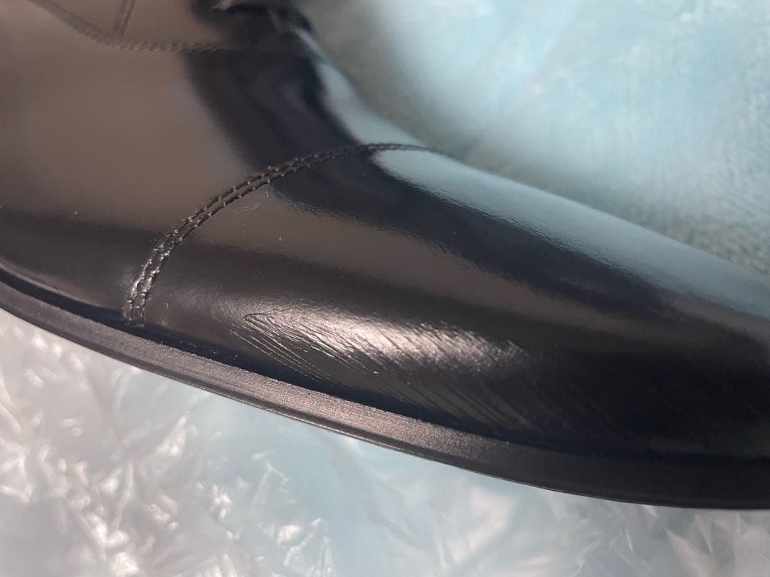 新品リーガルストレートチップスクラッチタフレザービジネスシューズ26.5