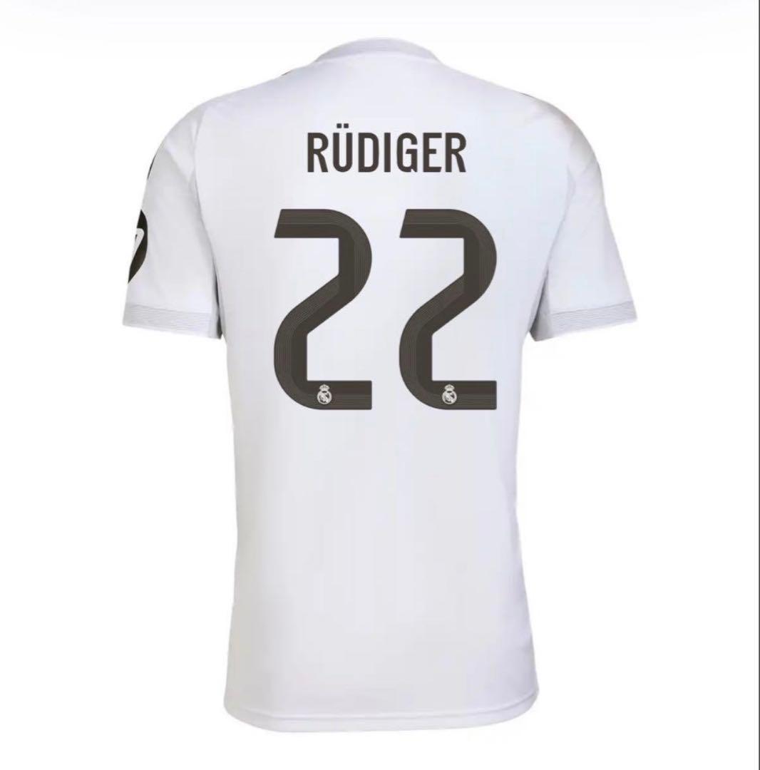 値下げ交渉可❗️25-26レアル・マドリード RÜDIGER 22リュディガー