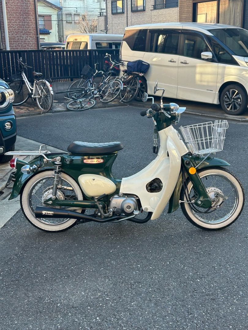 カブ　メガホンマフラー