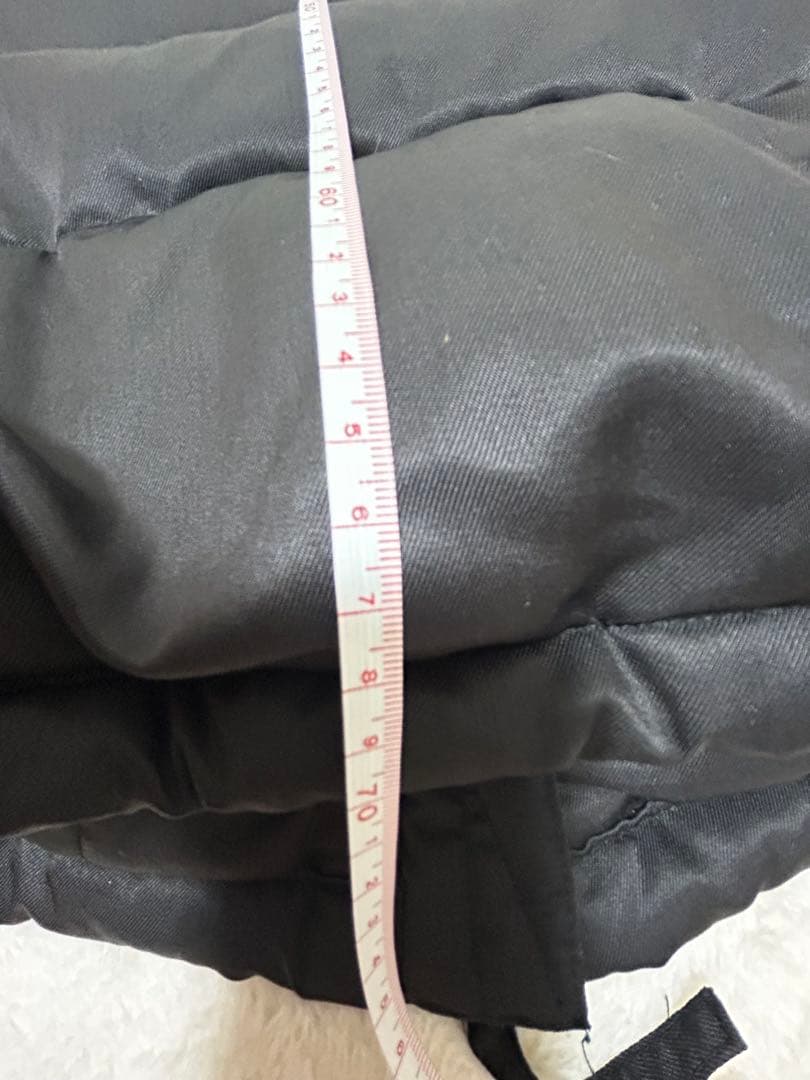 お値下中！グレースコンチネンタルフード付きブラックダウンベスト サイズ36