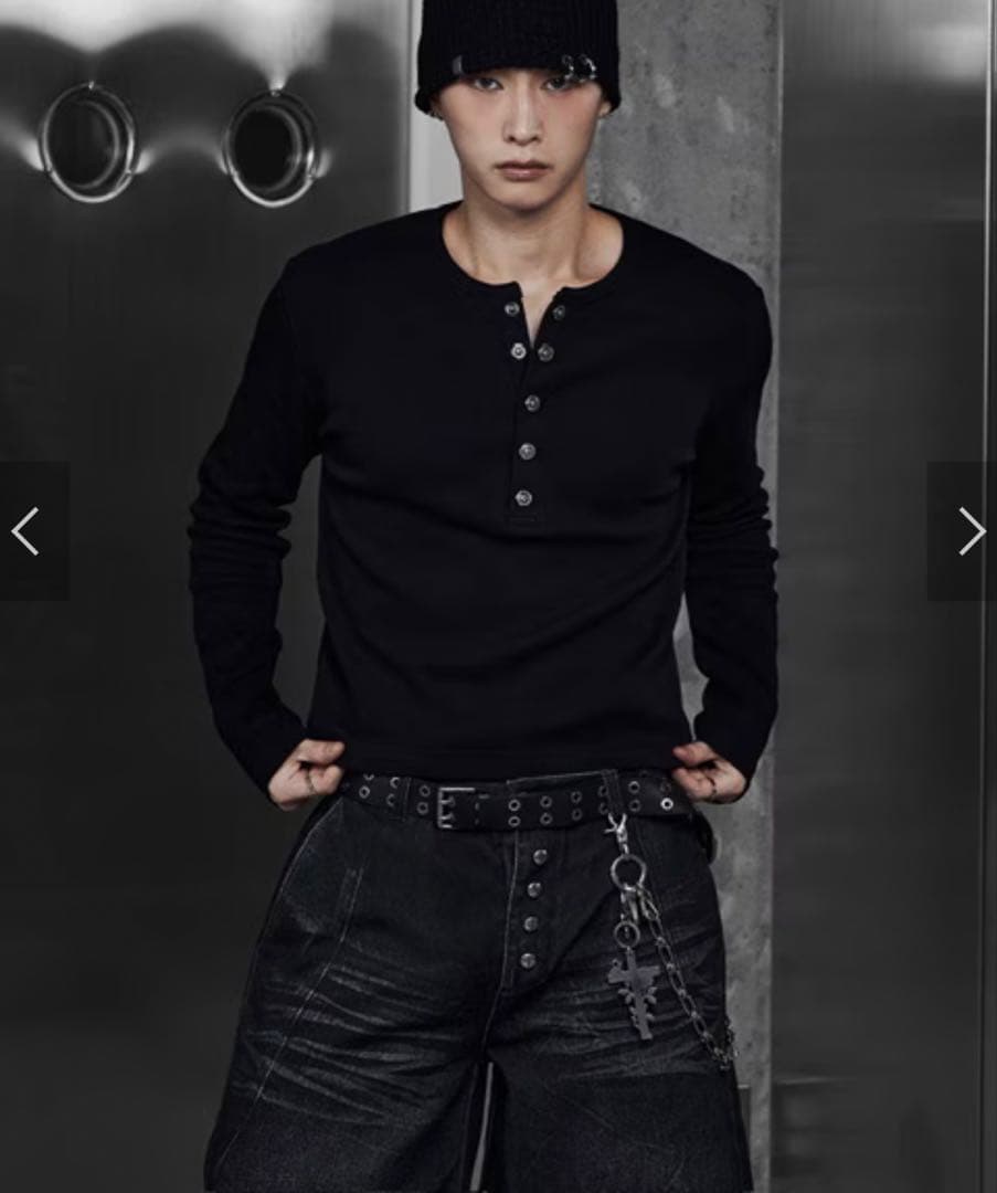 【Rosen Kreuz】TIGHT RIB LONG SLEEVE