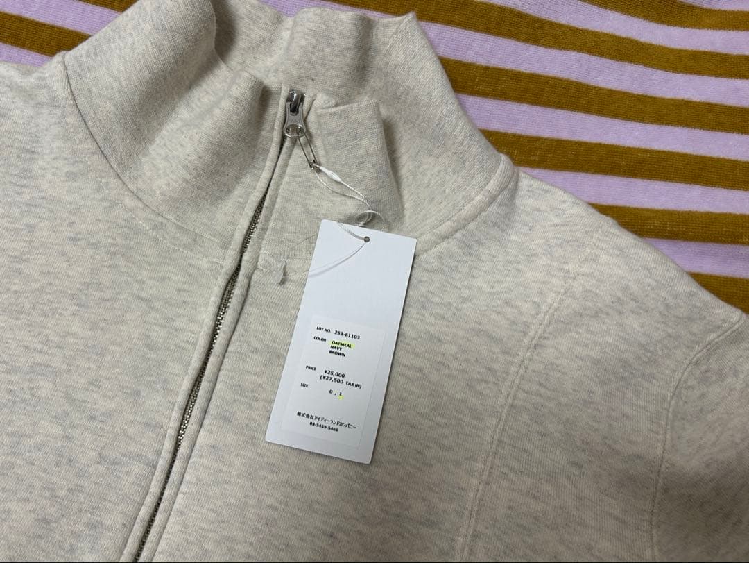 値下げしました！ 1LDK MY_ FULL ZIP SWEAT