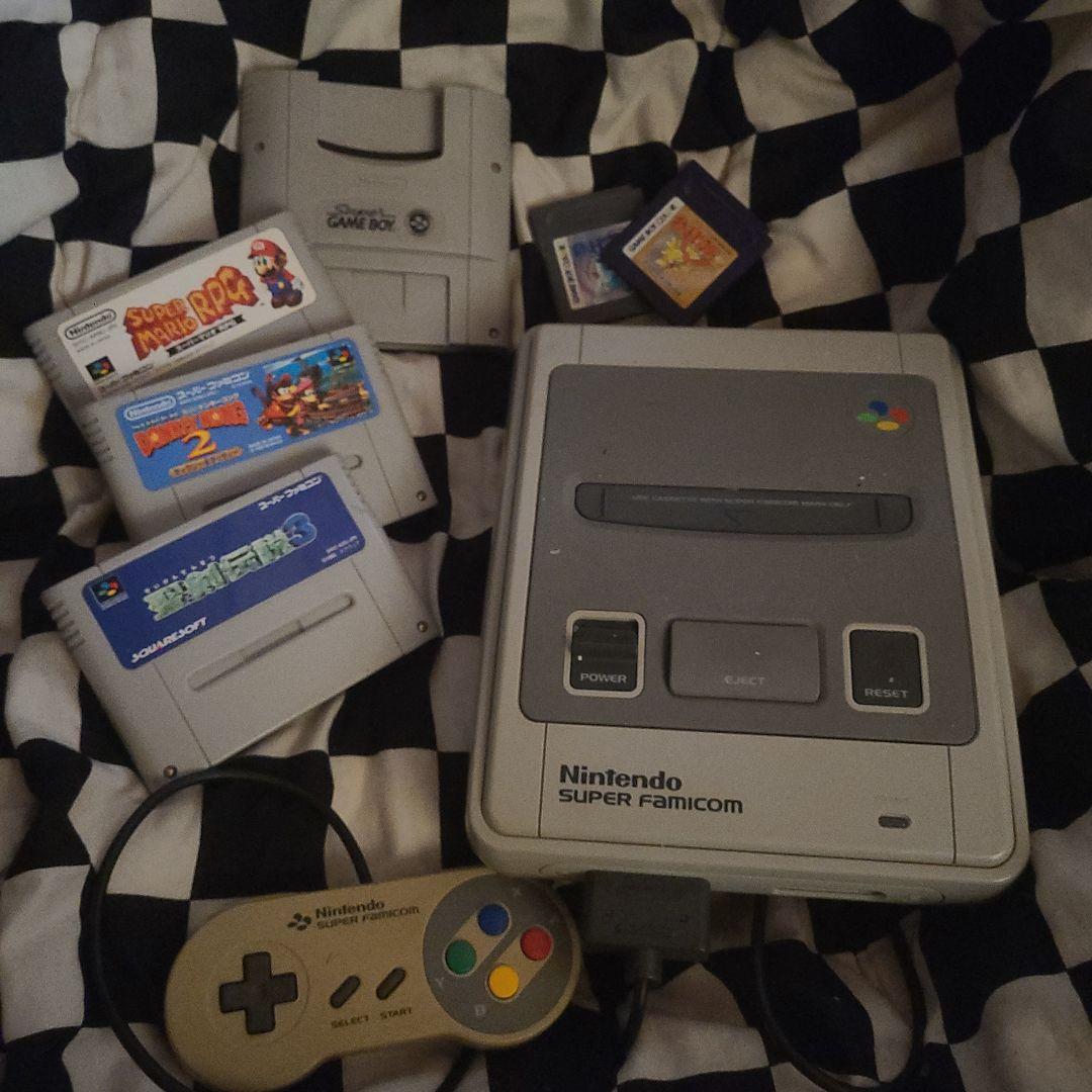 スーパーファミコンとすぐに遊べるセット