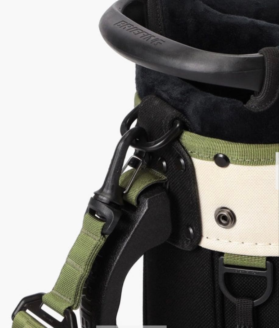 BRIEFING ゴルフバッグ CR-8 ブラック×アイボリー