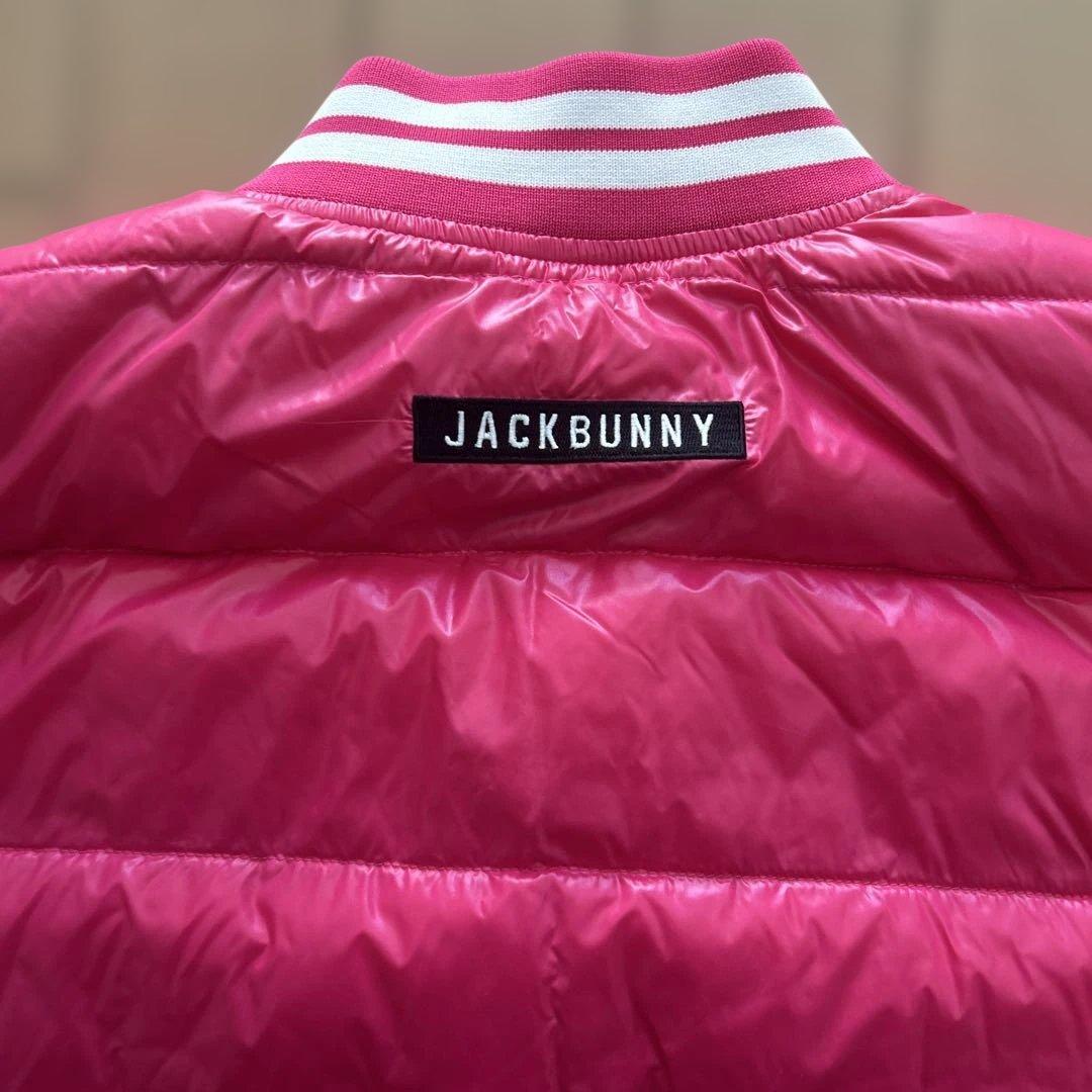 JACK BUNNY ピンク ダウンベストワンピース