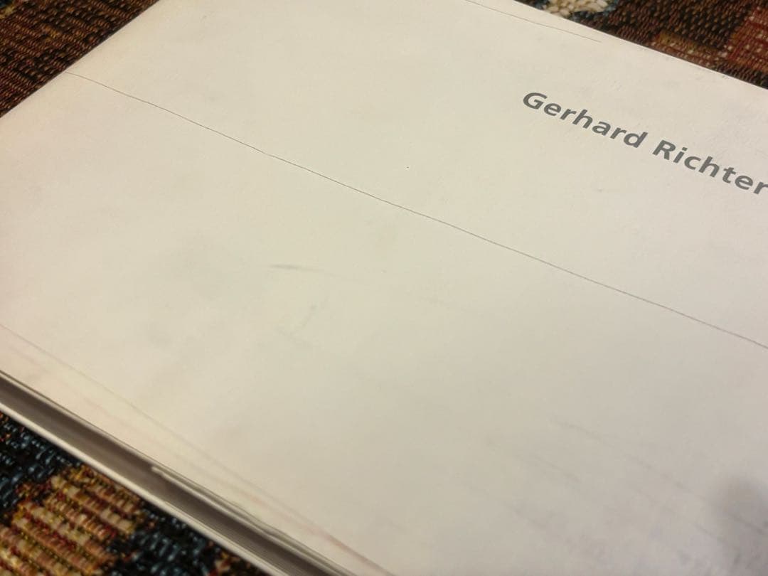 Gerhard Richter: -White ゲルハルト・リヒター