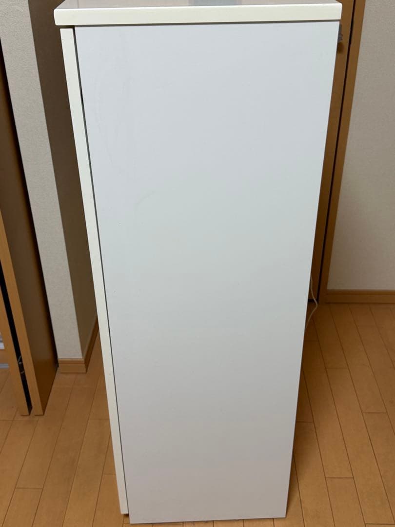 ニトリ ホワイト キッチン収納 引き出し付き