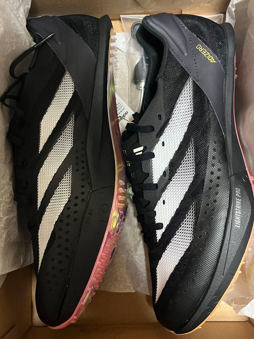 adizero prime sp2ブラック　26.5センチ 新品未使用