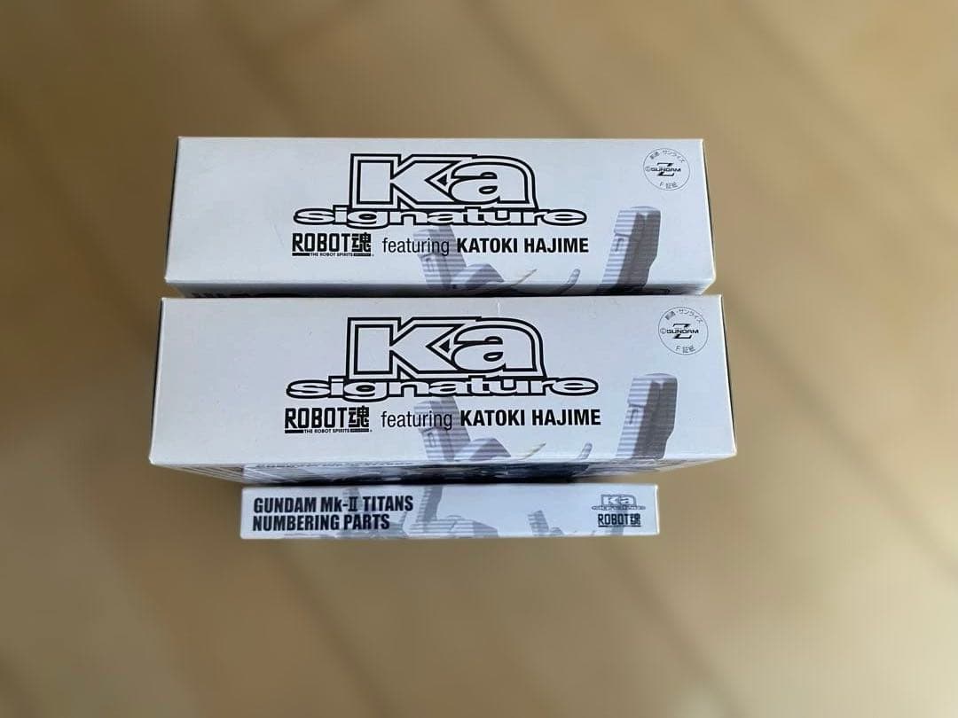 【2個セット】(Ka signature)ガンダムMk-II ティターンズ仕様
