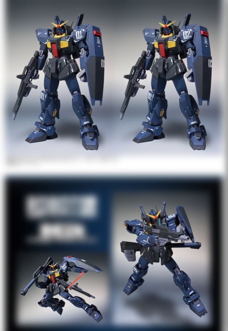 【2個セット】(Ka signature)ガンダムMk-II ティターンズ仕様