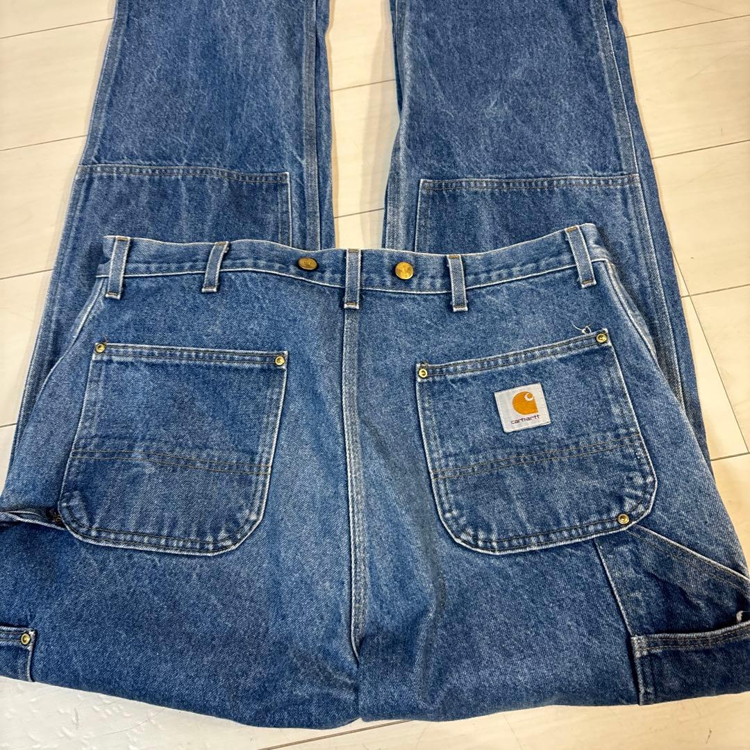 Carhartt ダブルニーペインターパンツ デニム 星タグ　USA製