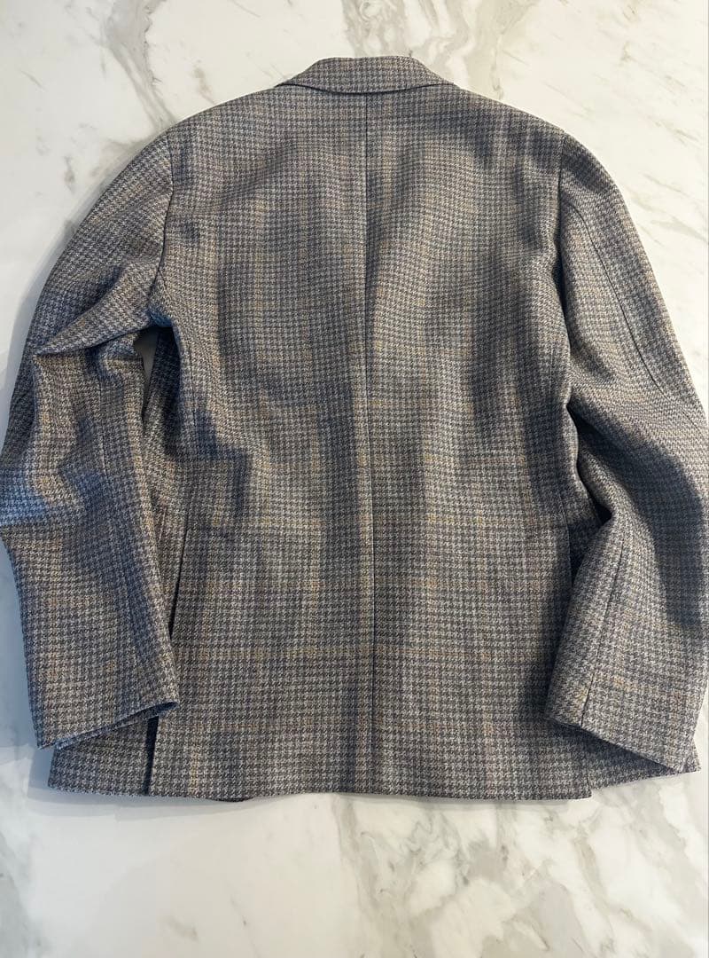 【美品】LARDINI ラルディーニ テーラードジャケット グレー 46