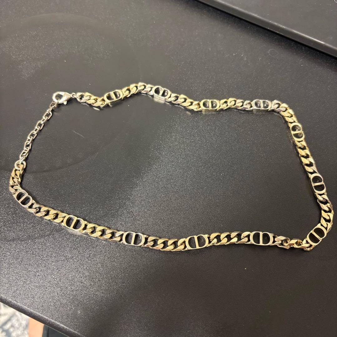 Christian Dior チェーンネックレス