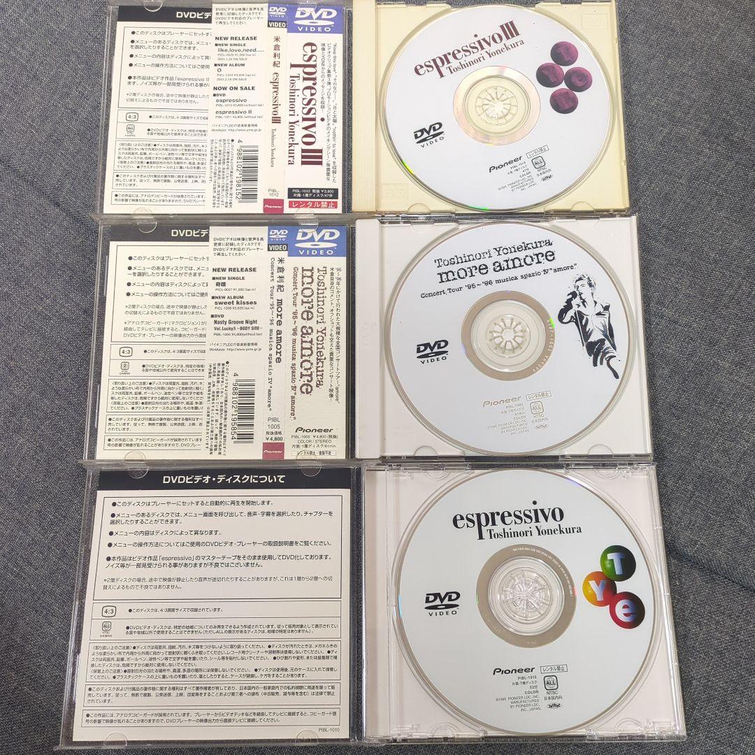 Toshinori Yonekura DVDコレクション