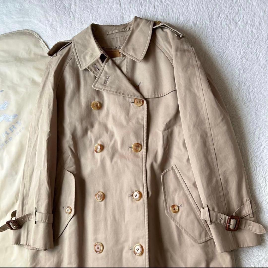 着丈110✨バーバリー トレンチコート ロング ノバチェック ライナー付き