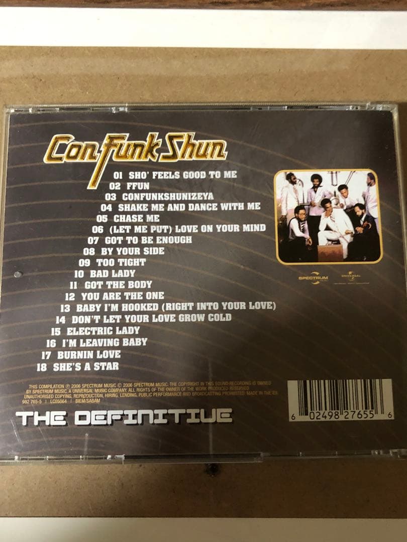 レアCon funk shun コンファンクシャン　3枚