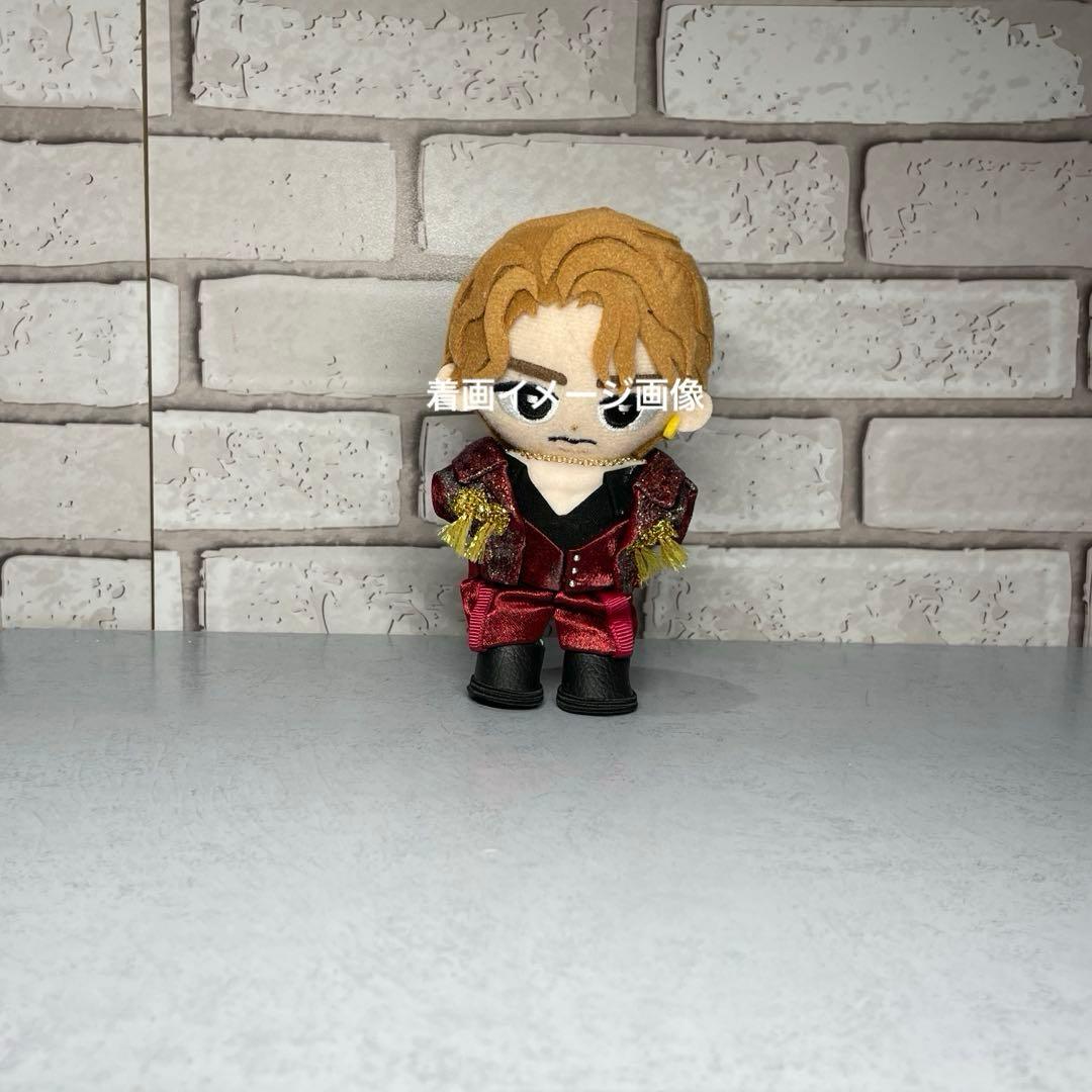 すのチルぬいサイズぬい服セット　ひーくん衣装　ボルドー