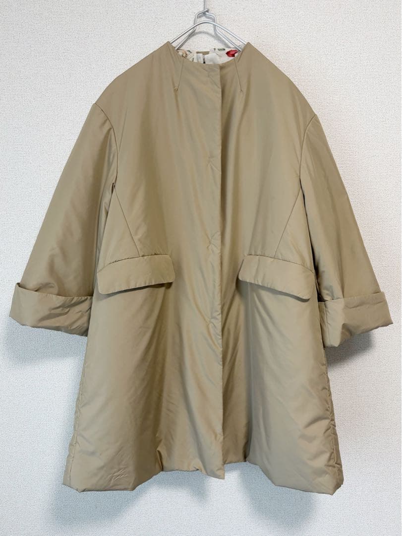 Ballsey TOMORROWLAND パデットタフタ Aラインコート