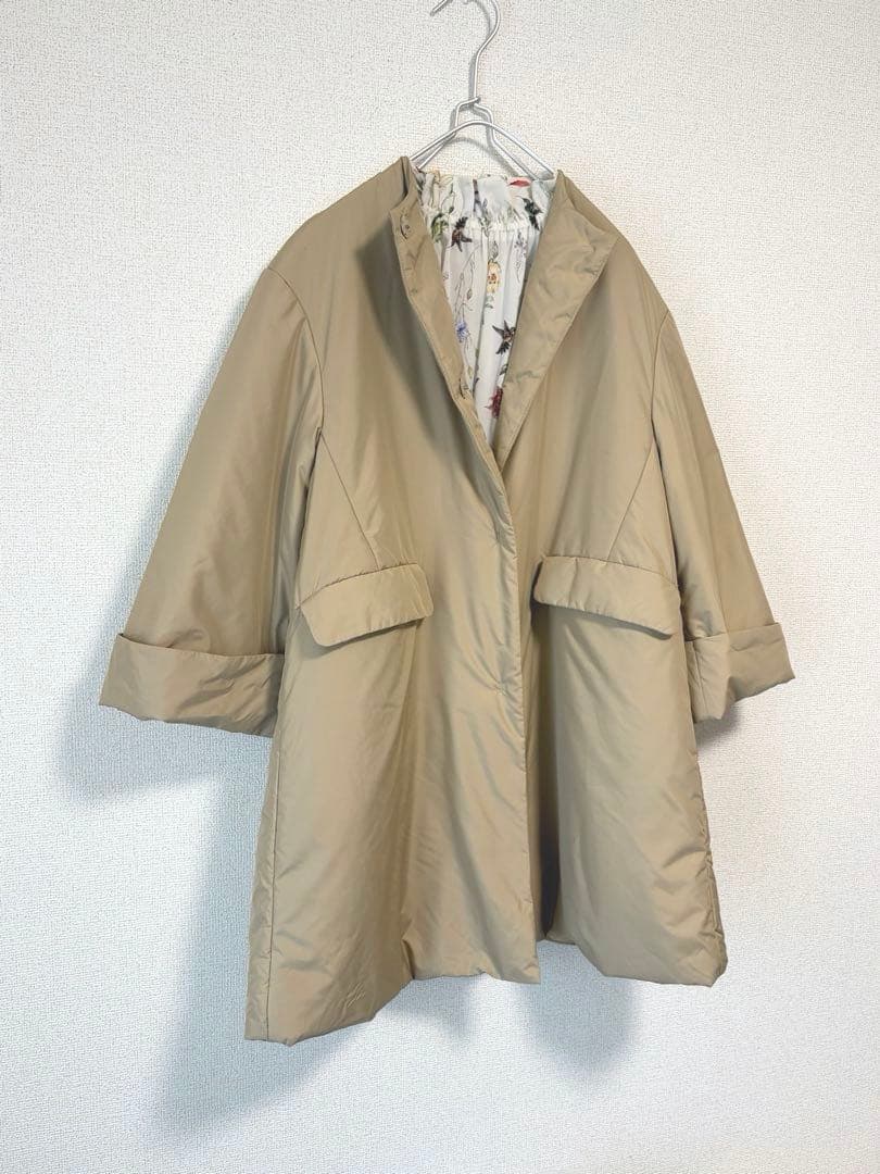 Ballsey TOMORROWLAND パデットタフタ Aラインコート