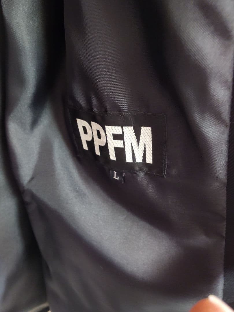 PPFM　ナポレオン　ツーウェイピーコート　ブラック