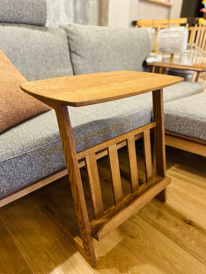 木製ナチュラルウッド サイドテーブルB