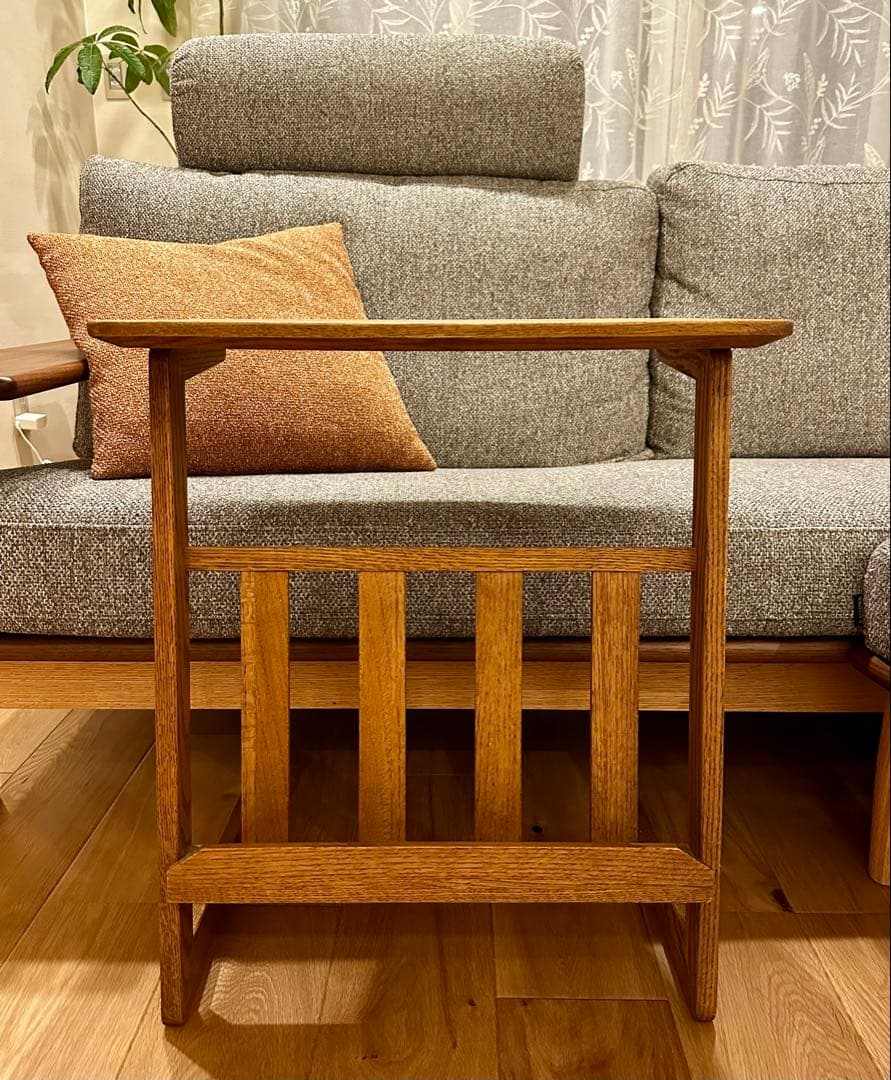 木製ナチュラルウッド サイドテーブルB