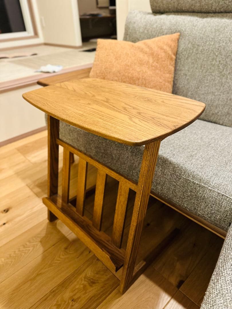 木製ナチュラルウッド サイドテーブルB