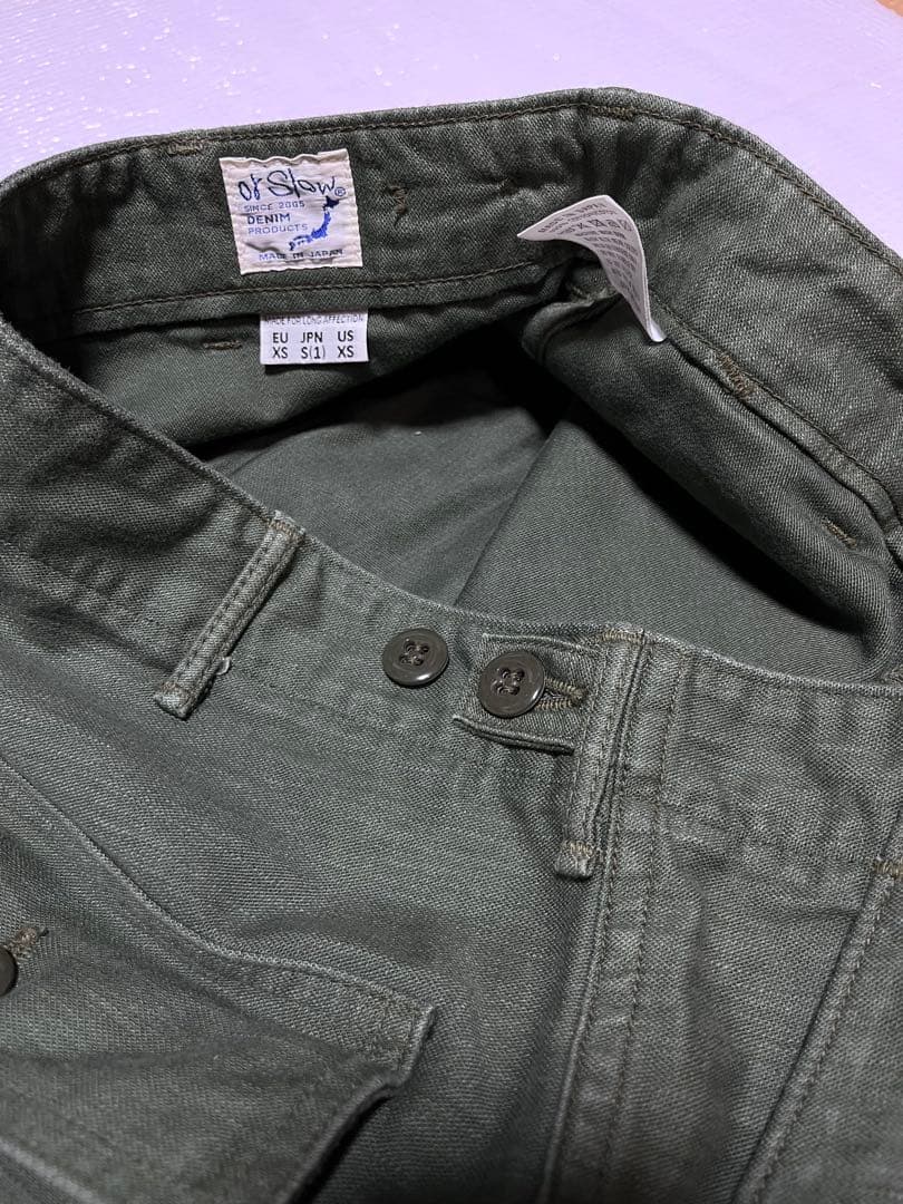 【定番】オアスロウ orslow S ファティーグパンツ ベイカーパンツ