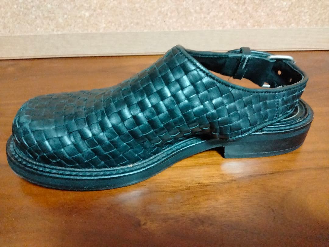 ダークビッケンバーグ　イントレチャート　サンダル　レザー　Y2K　アーカイブ