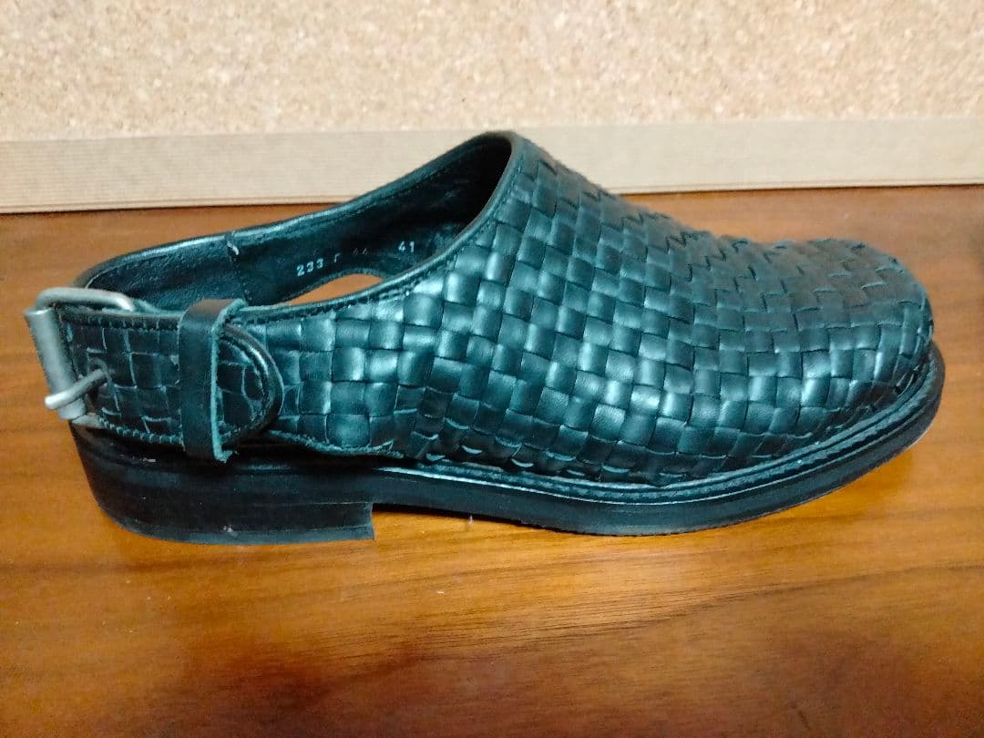 ダークビッケンバーグ　イントレチャート　サンダル　レザー　Y2K　アーカイブ