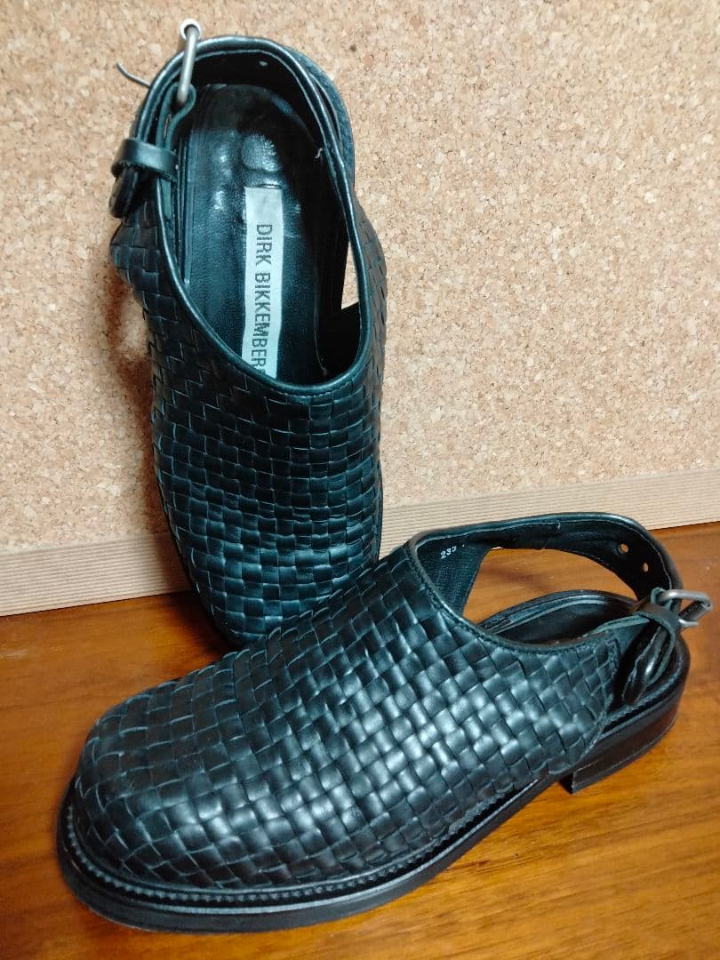 ダークビッケンバーグ　イントレチャート　サンダル　レザー　Y2K　アーカイブ