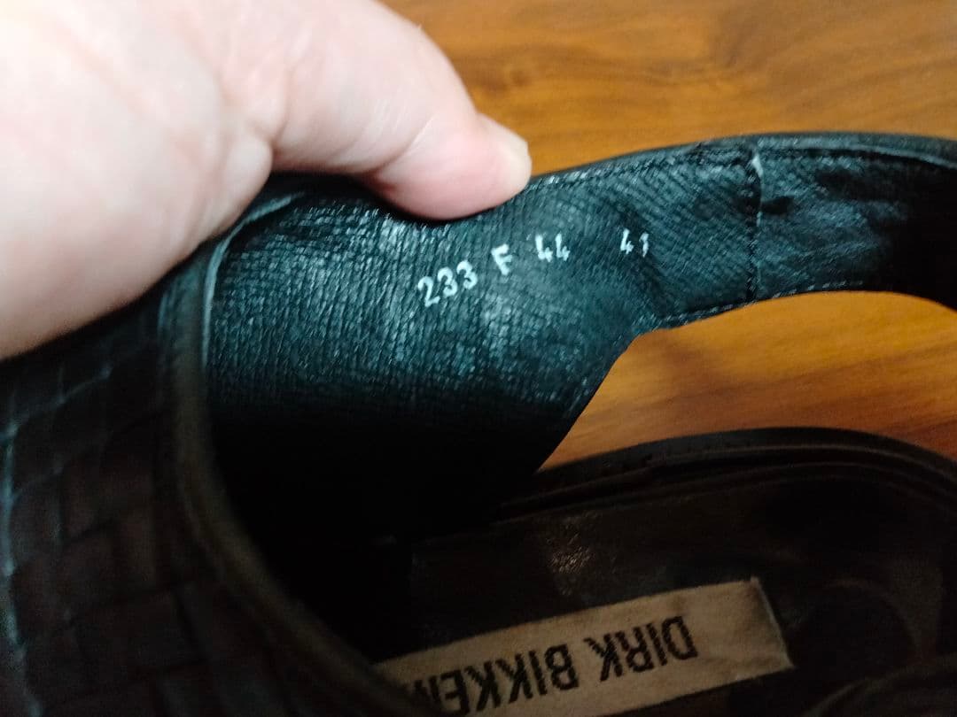 ダークビッケンバーグ　イントレチャート　サンダル　レザー　Y2K　アーカイブ