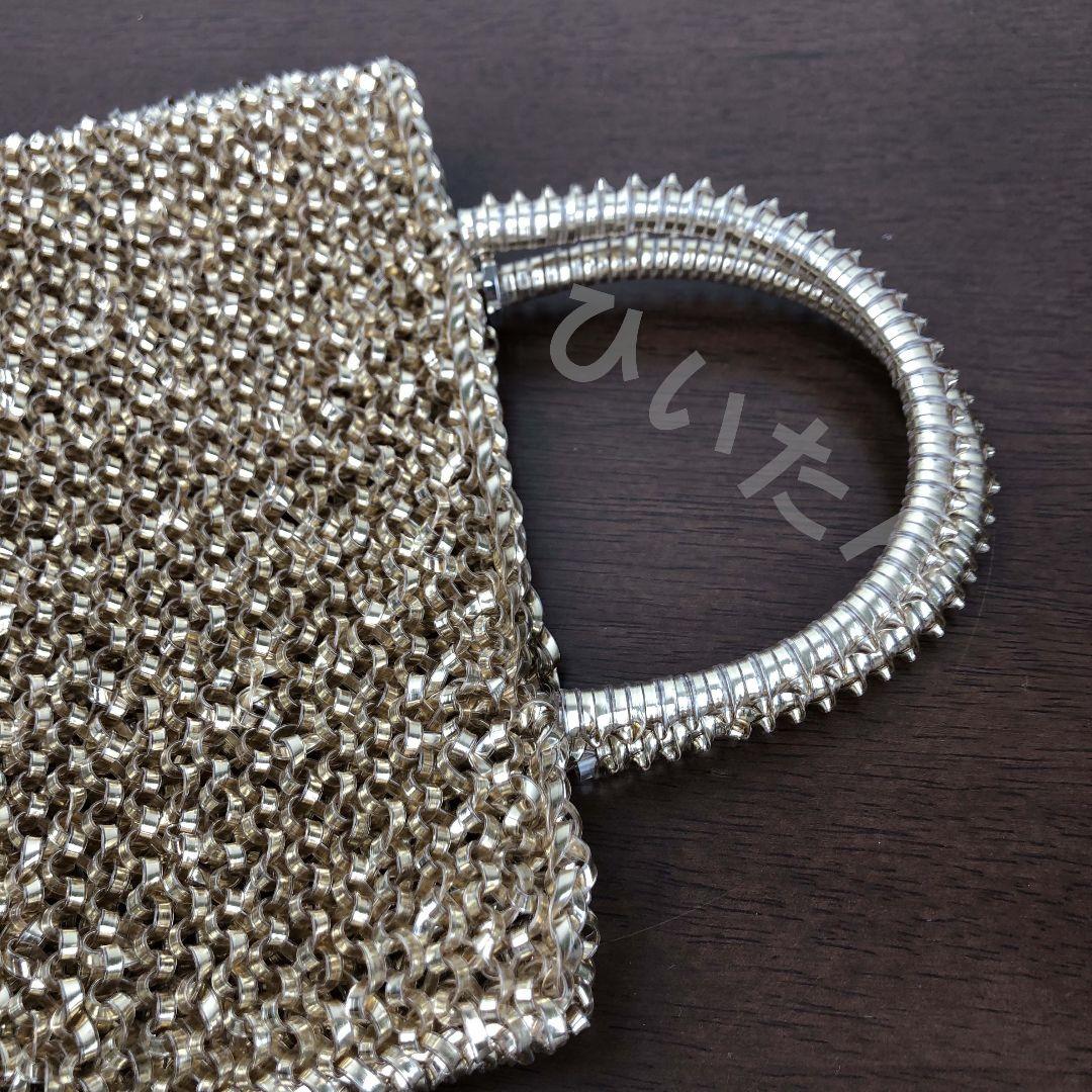 ANTEPRIMA ワイヤーバッグ ミニアトゥーラ シルバーゴールド