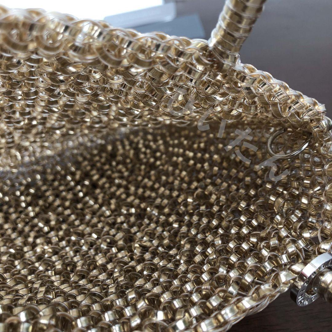 ANTEPRIMA ワイヤーバッグ ミニアトゥーラ シルバーゴールド