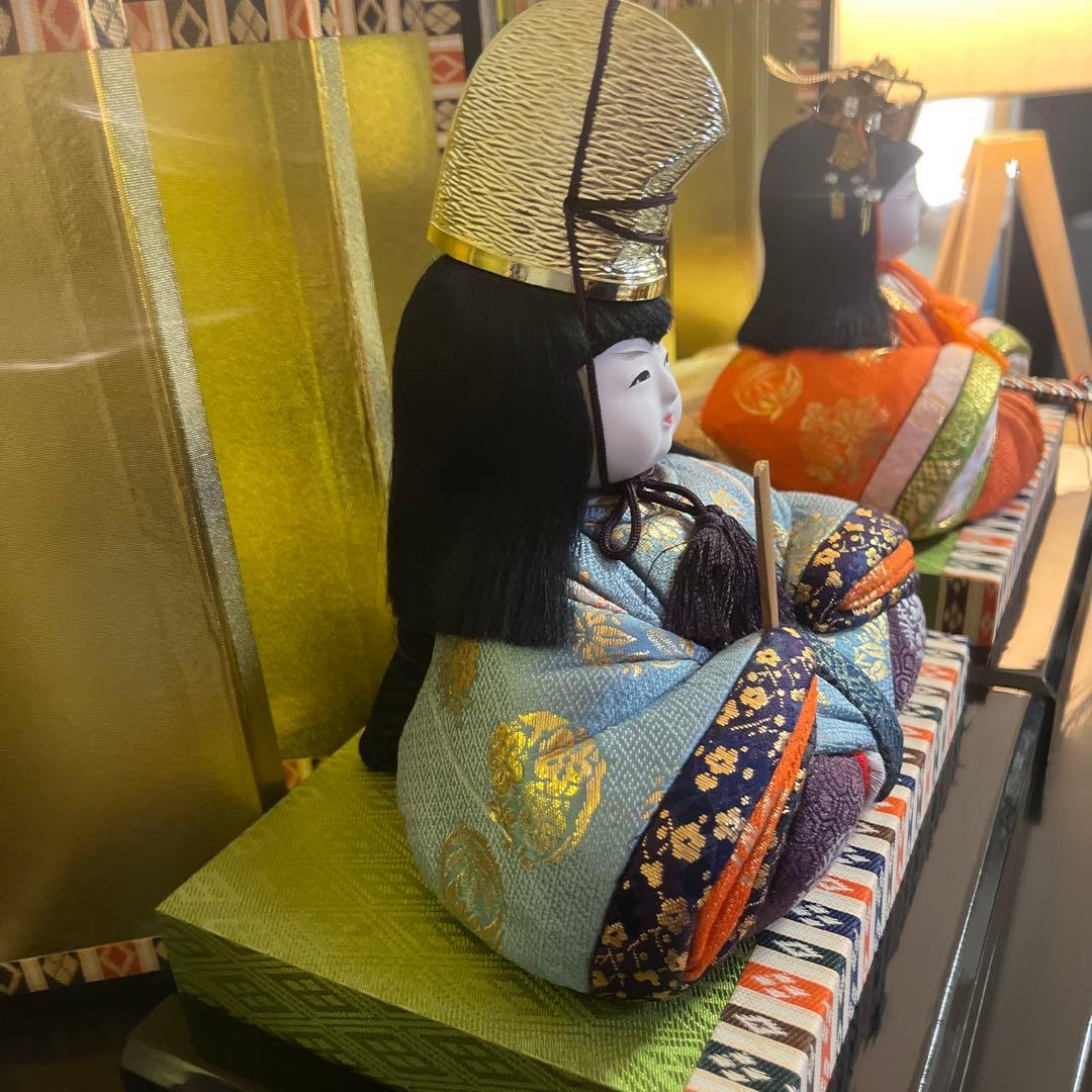 美品　真多呂人形　木目込　雛人形　ひな人形　希少