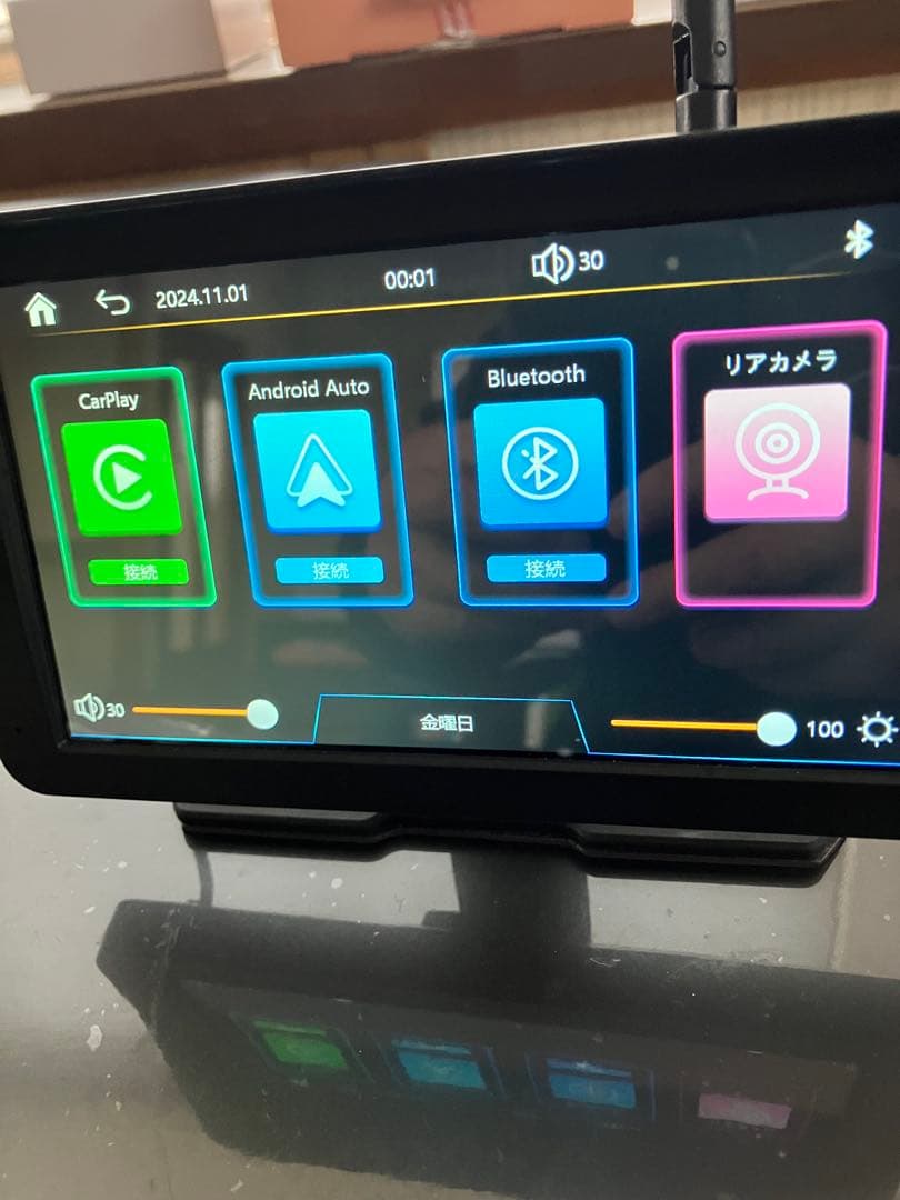 URVOLAX ワイヤレスバックカメラモニターセット