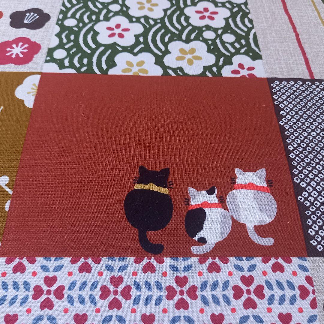 暖 ソフトタッチ 綿100％ 大判長方形 厚掛 こたつ掛布団 日本製 和猫