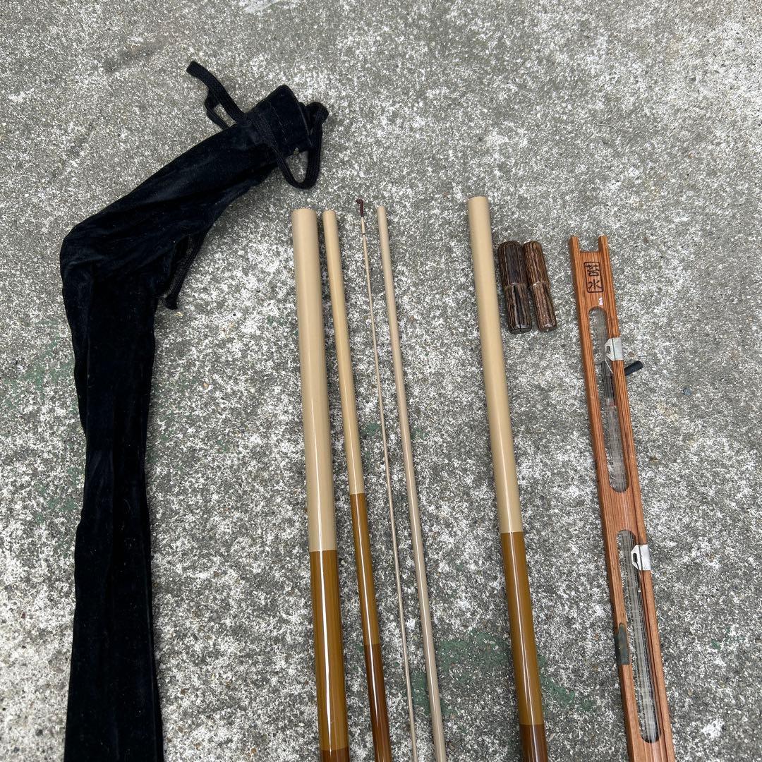 影峰　エイホウ　15尺 ヘラ竿　苔水　仕掛け巻