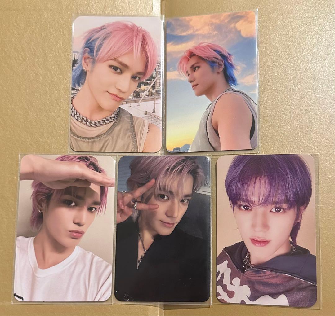 NCT golden age 2023 NCT127 テヨン 店舗特典 トレカ