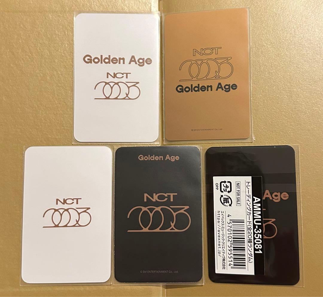NCT golden age 2023 NCT127 テヨン 店舗特典 トレカ