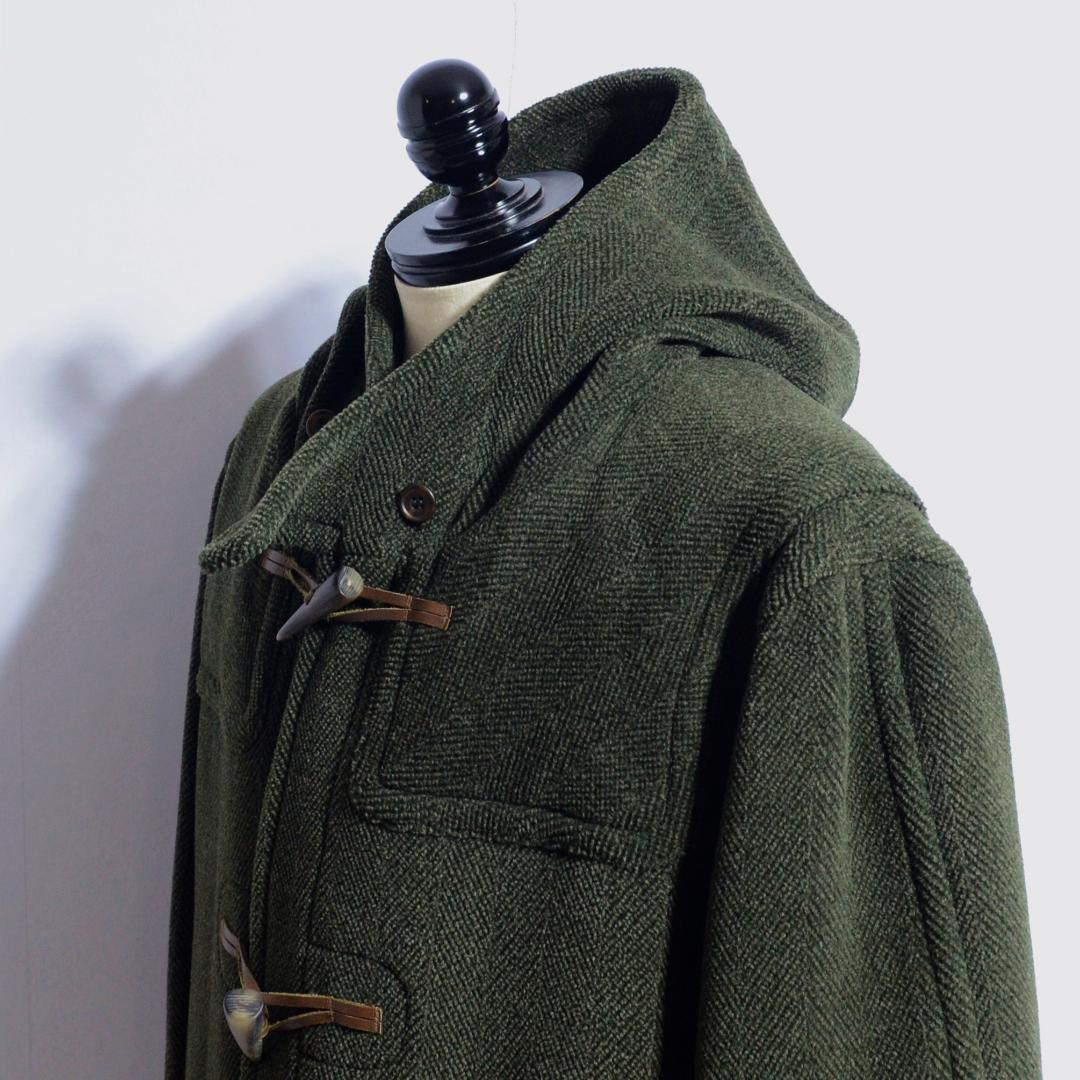 超貴重極上品 INVERTERE製 ムーアブルック ダッフル ヘザーグリーンL