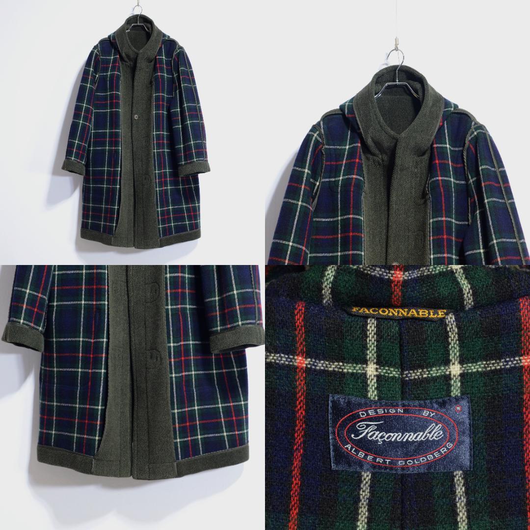 超貴重極上品 INVERTERE製 ムーアブルック ダッフル ヘザーグリーンL