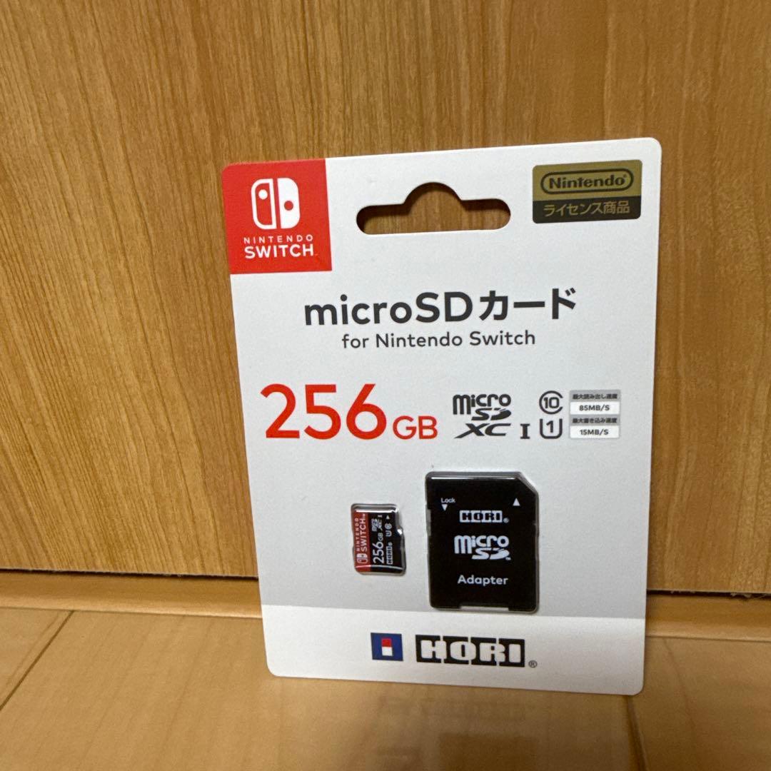 【新品 未開封】HORI SWITCH用 マイクロSDカード256GB