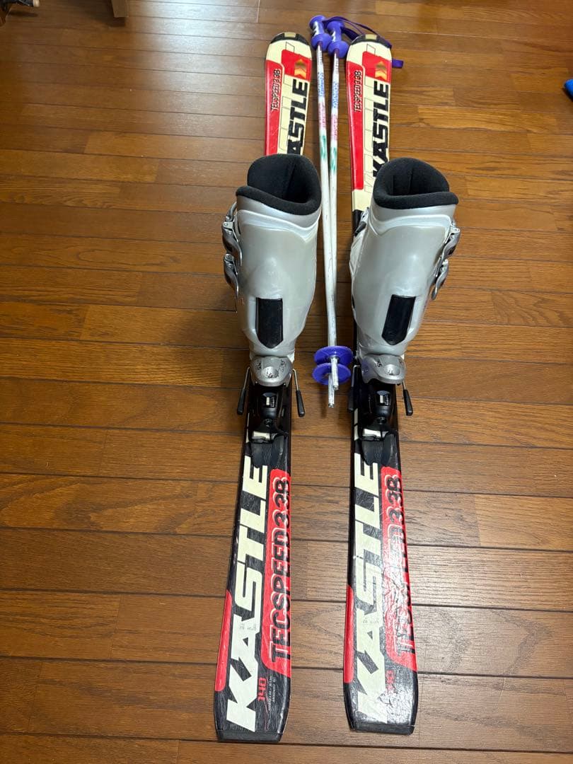 KASTLE 140 ジュニア用 4点スキーセット
