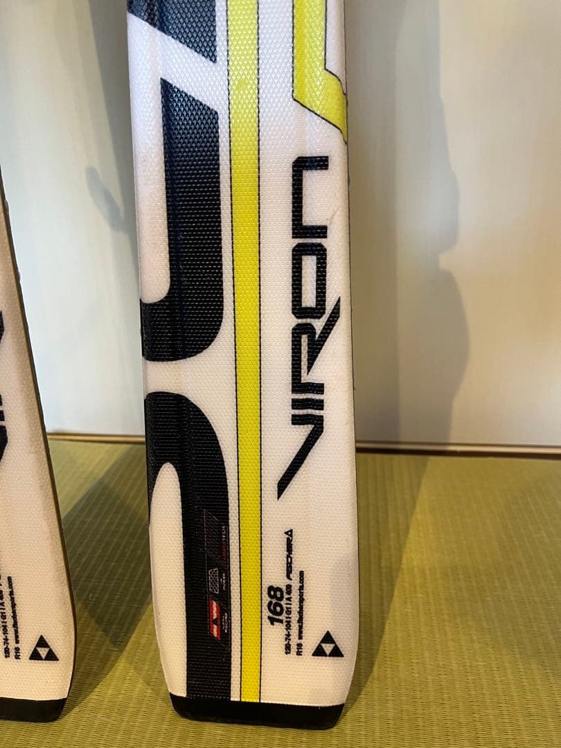 Fischer Viron スキー板 168cm カービングスキー
