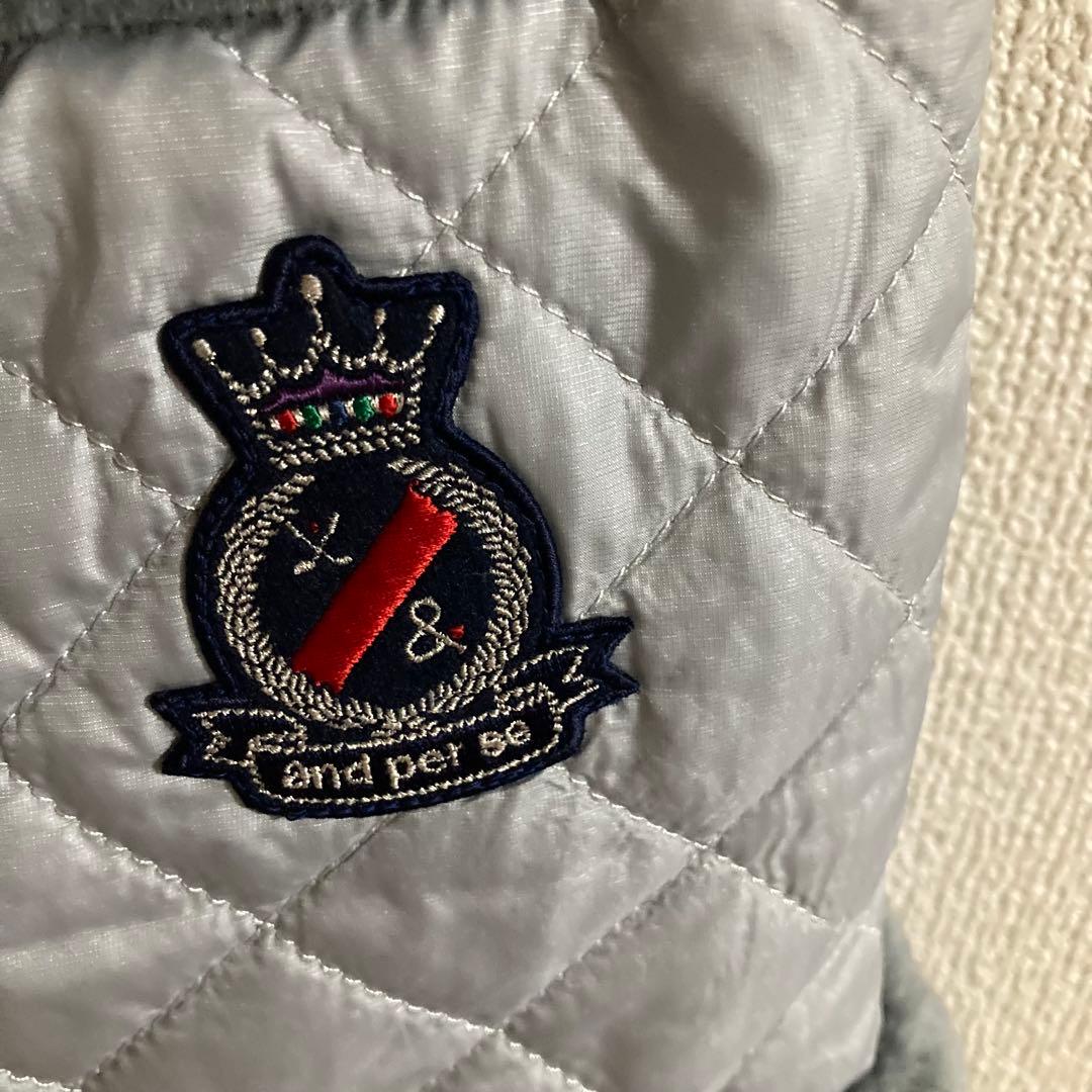 and per se キルティングロングベスト　ワンピース　M