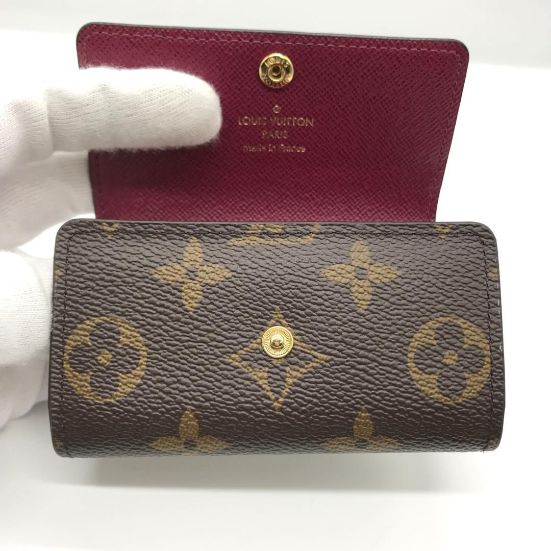 ト*ー様 正規品 超美品 ルイヴィトン モノグラム フューシャ ミュルティクレ6