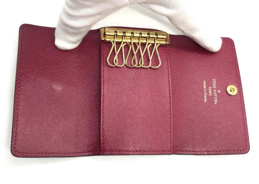 ト*ー様 正規品 超美品 ルイヴィトン モノグラム フューシャ ミュルティクレ6