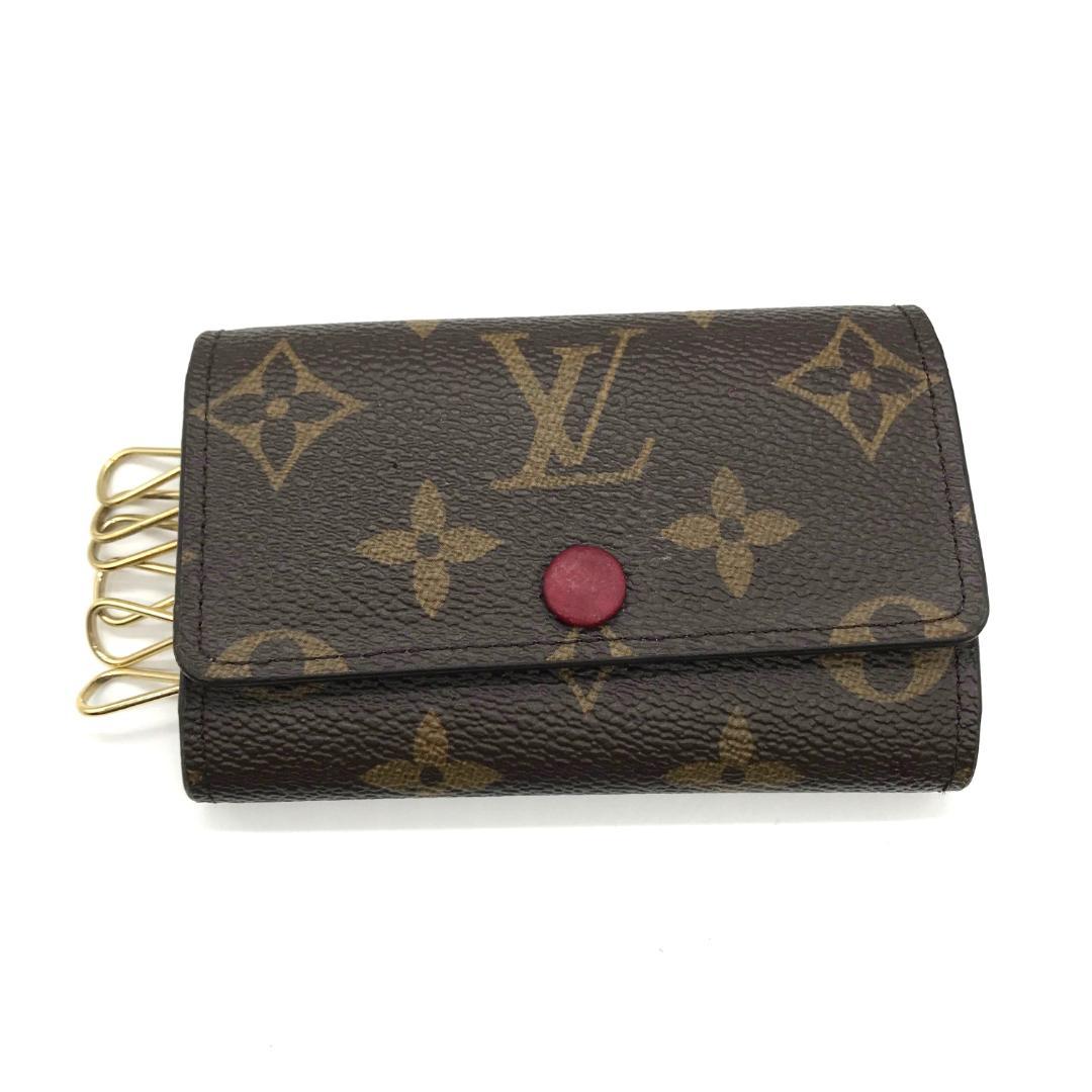 ト*ー様 正規品 超美品 ルイヴィトン モノグラム フューシャ ミュルティクレ6