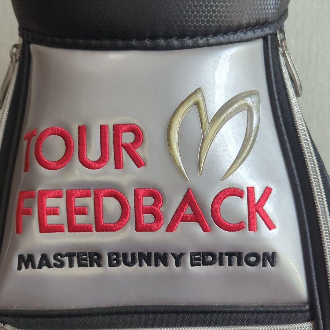 【美品】MASTER BUNNY EDITION ゴルフバッグ 黒×銀色